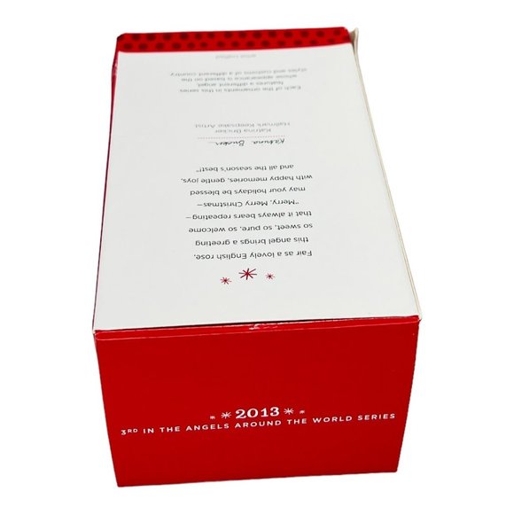 Hallmark Keepsake Angels Around The World England Christmas Tree Ornament 2013 - Picture 11 of 11